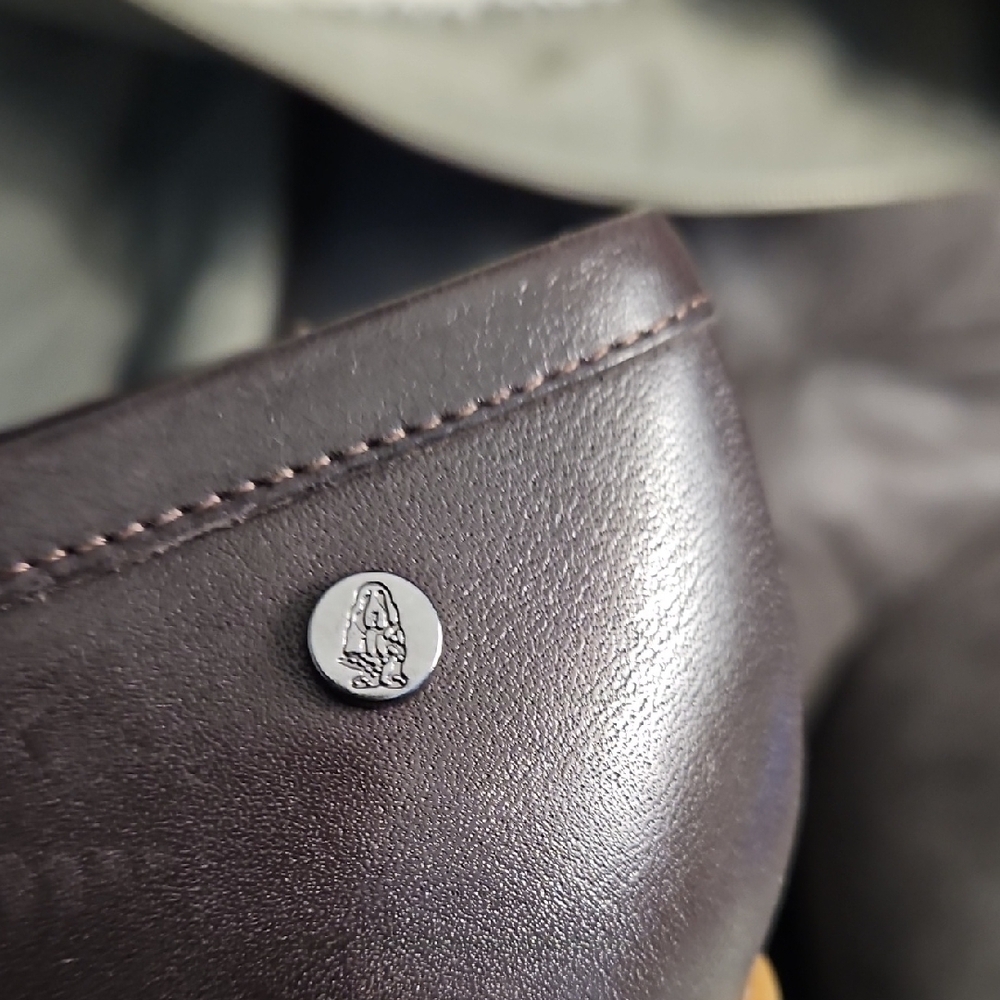 Hush Puppies Dark Brown Leather Flats - Picture 5 of 6